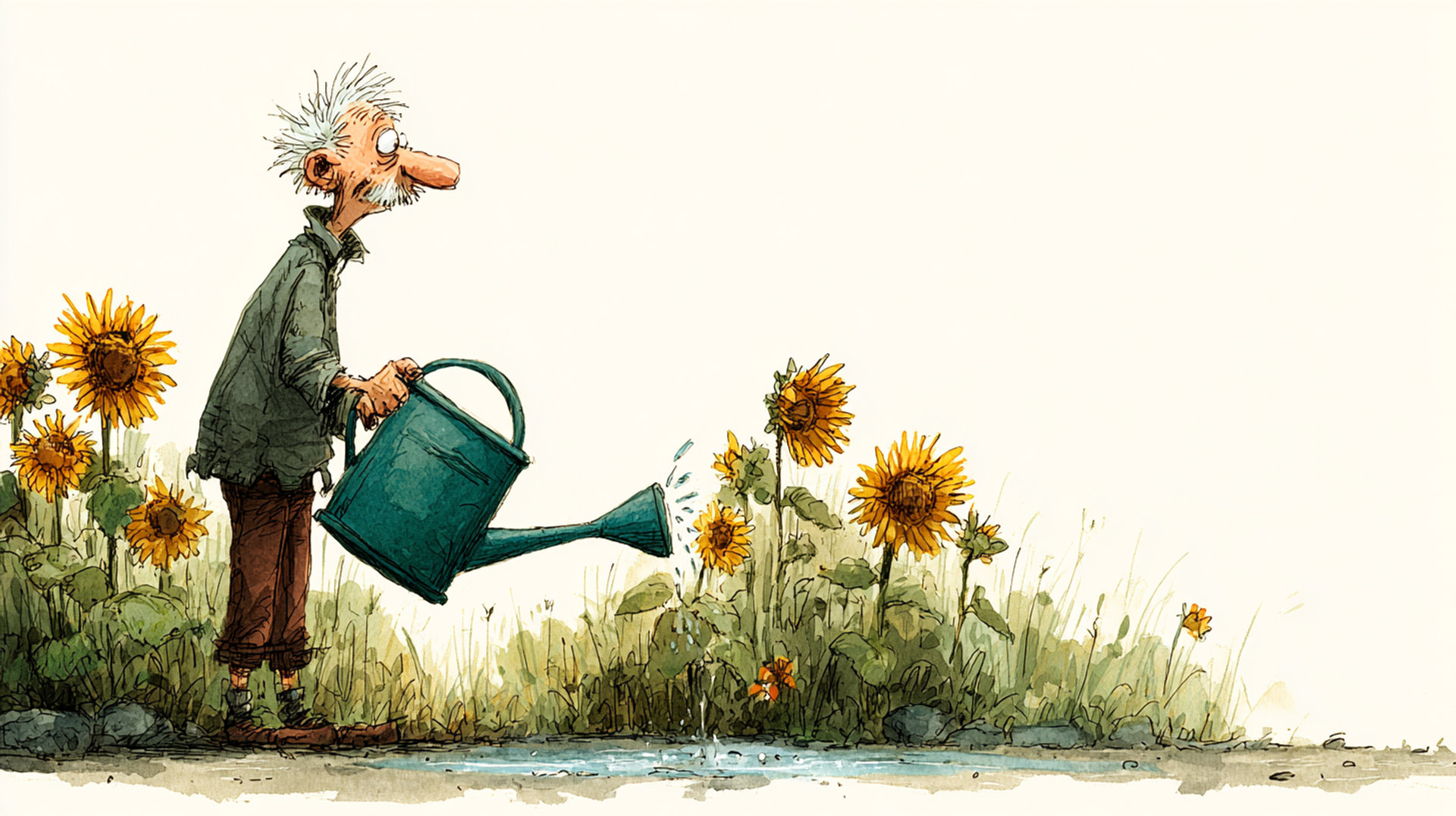 Beautiful Hand-Drawn Childrens Book Illustrations