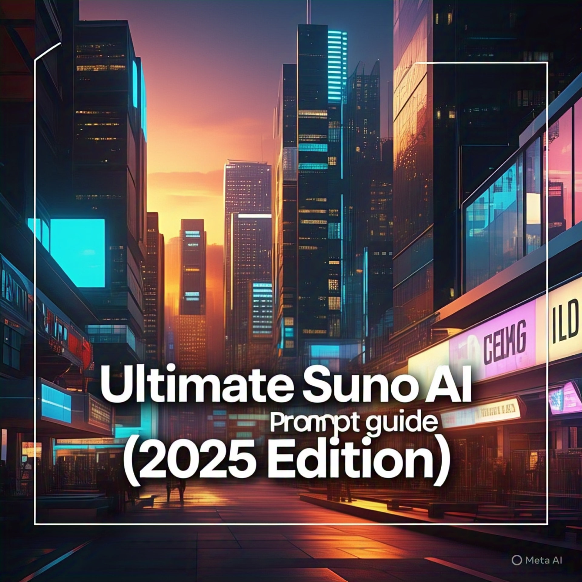Ultimate Suno AI Prompt guide (2025 Edition)