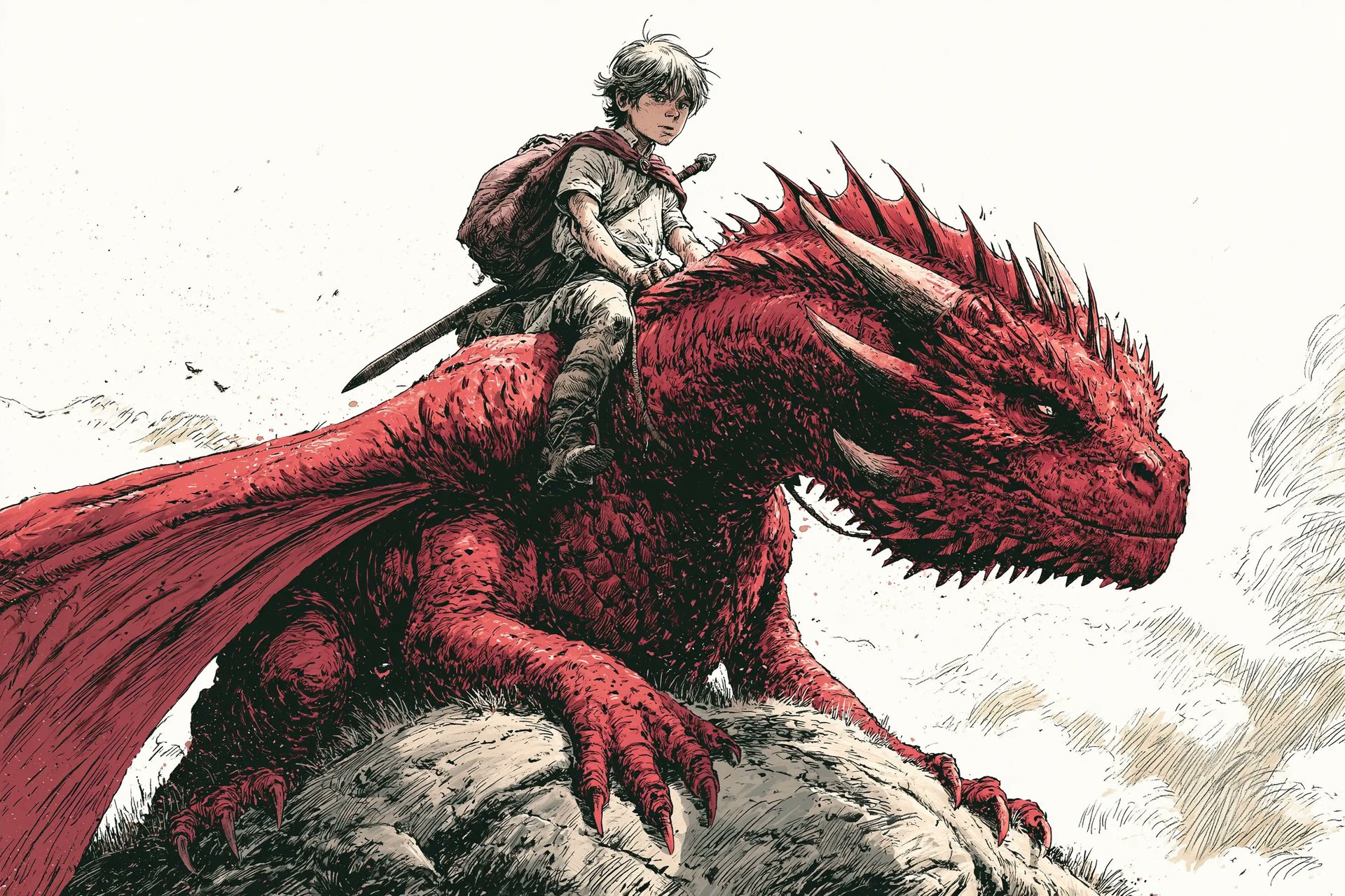 Hand-Inked Medieval Fantasy