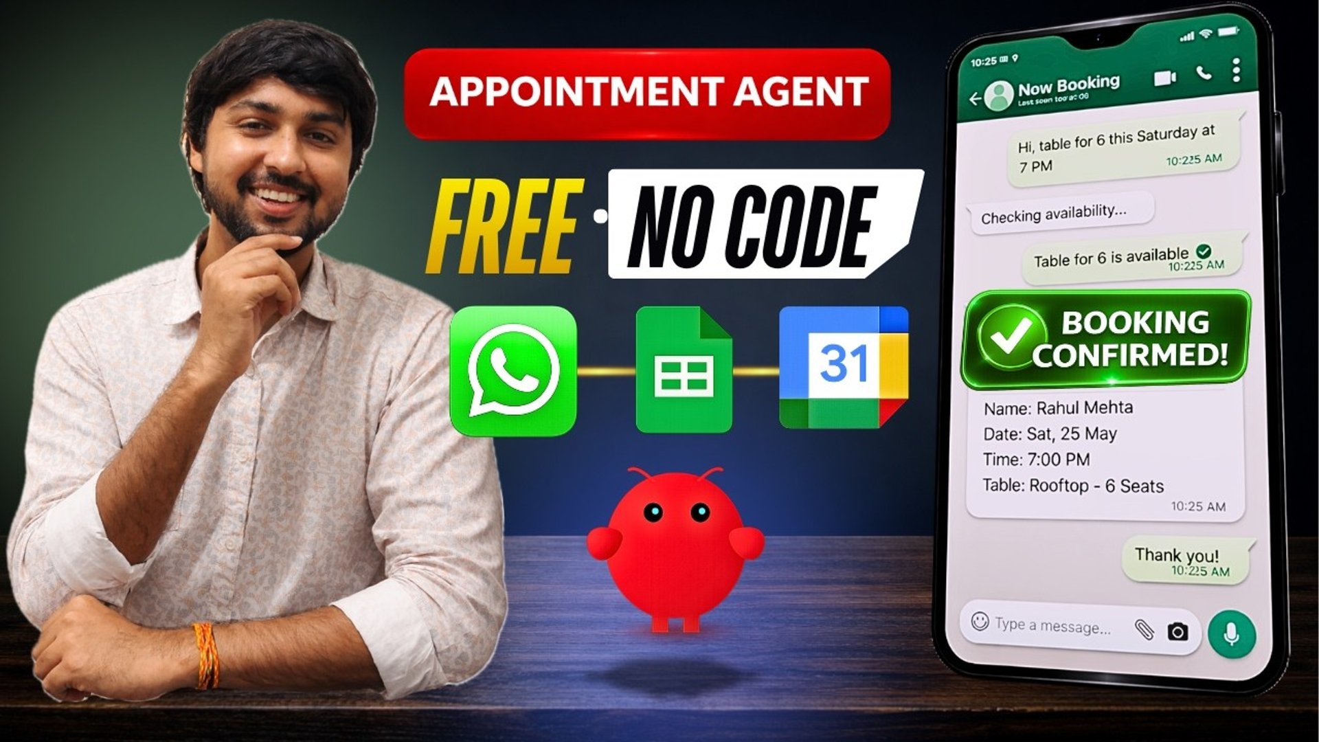 Automate WhatsApp Bookings with OpenClaw & Google Sheets (No Code)