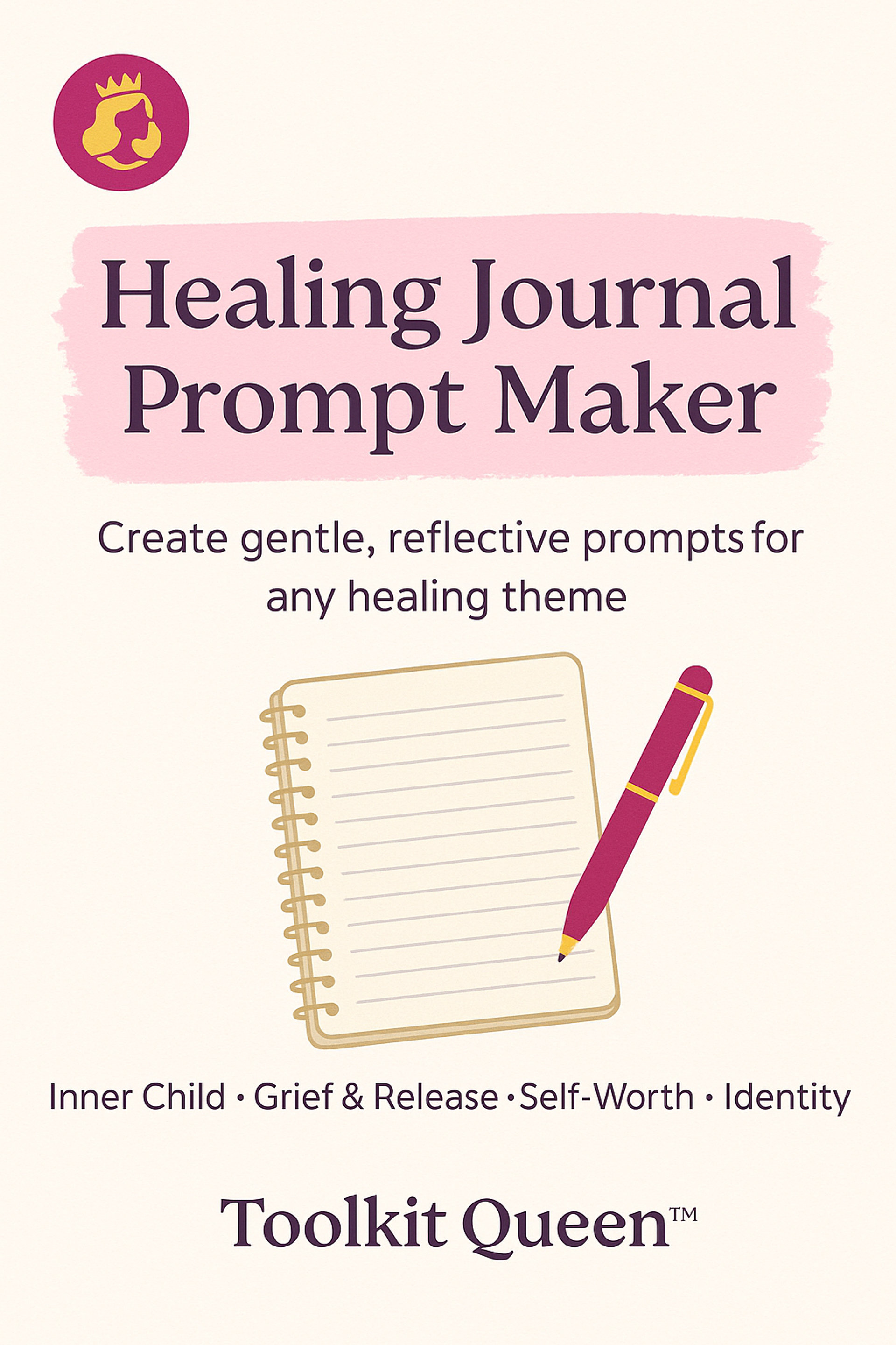 Healing Journal Prompt Maker