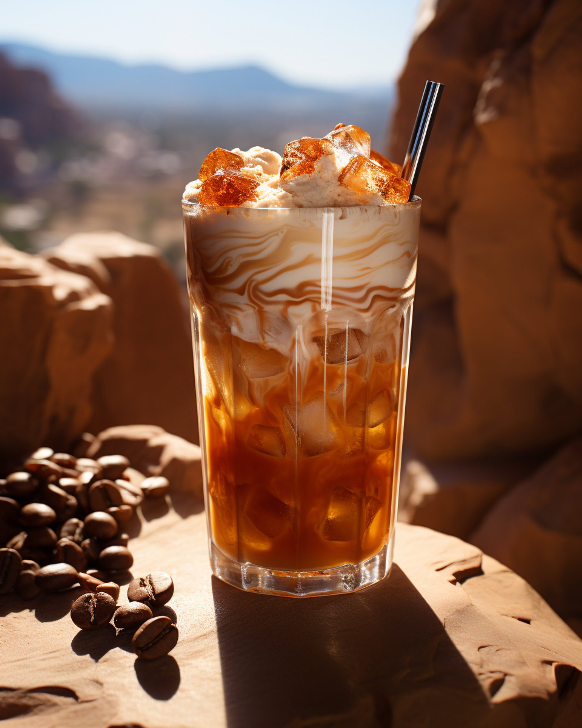 Realistic Drinks Photos (Midjourney)