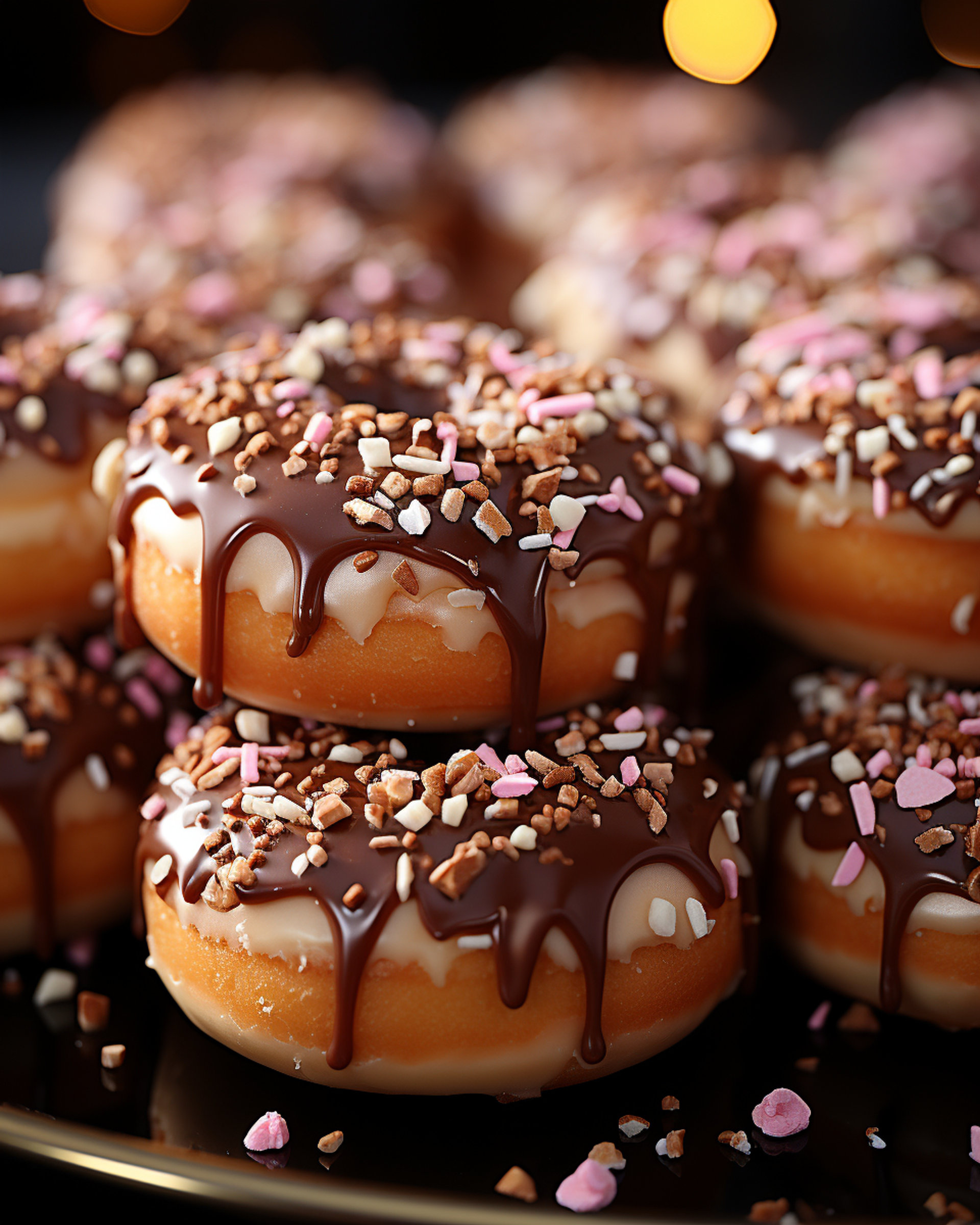 Realistic Dessert Photographs (MidJourney)