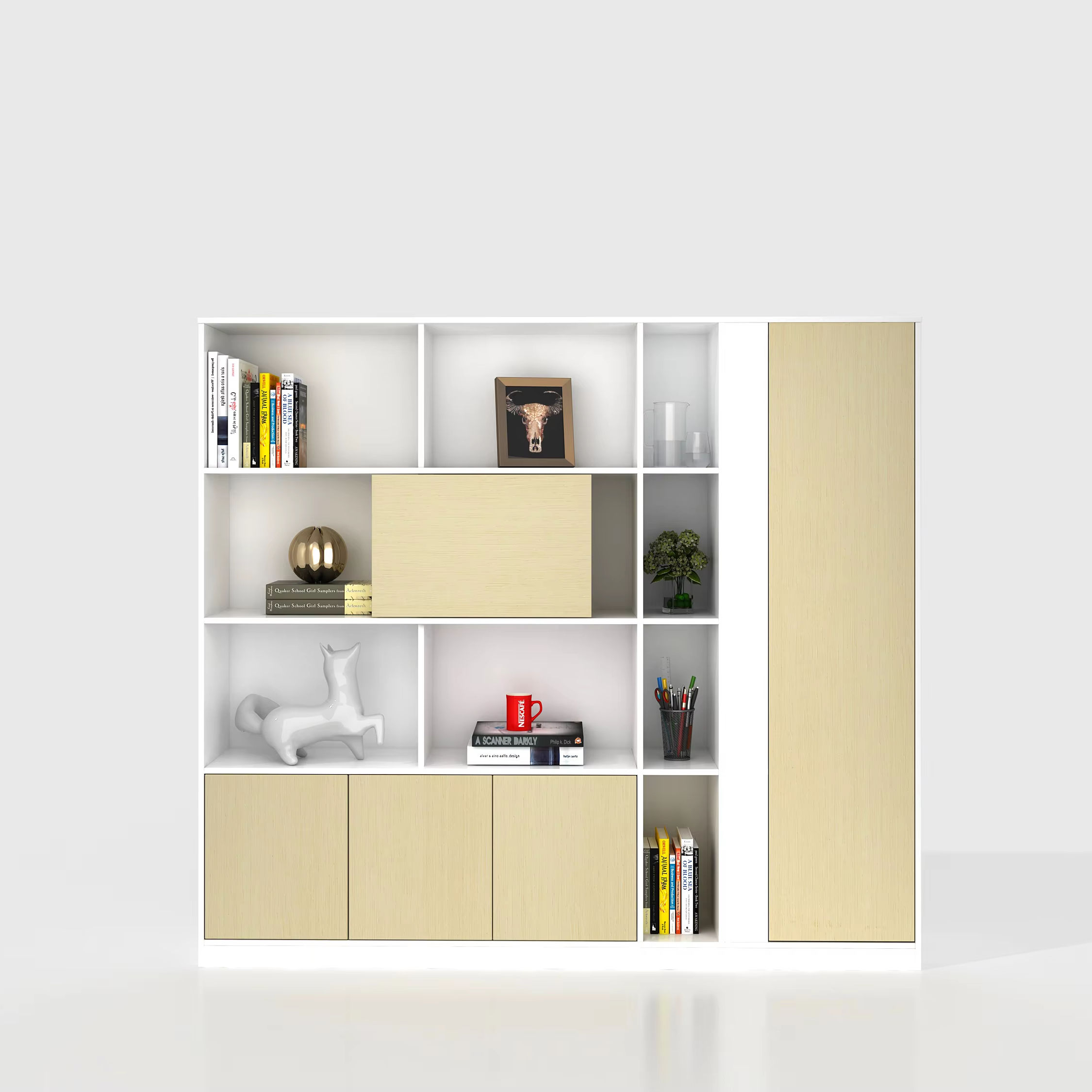 Guangdong Modern Design File Cabinets File Shelf Bookshelf Office Furniture Office Equipment Home Office Furniture