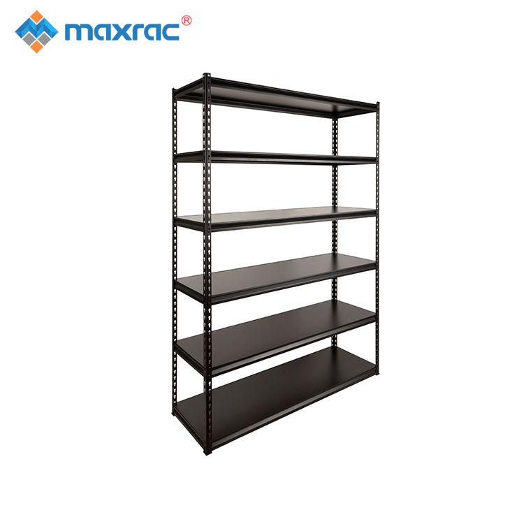 Industrial 5-Layer Galvanized Angle Steel Office Shelving Corrosion Protection Stacking Racks & Shelves