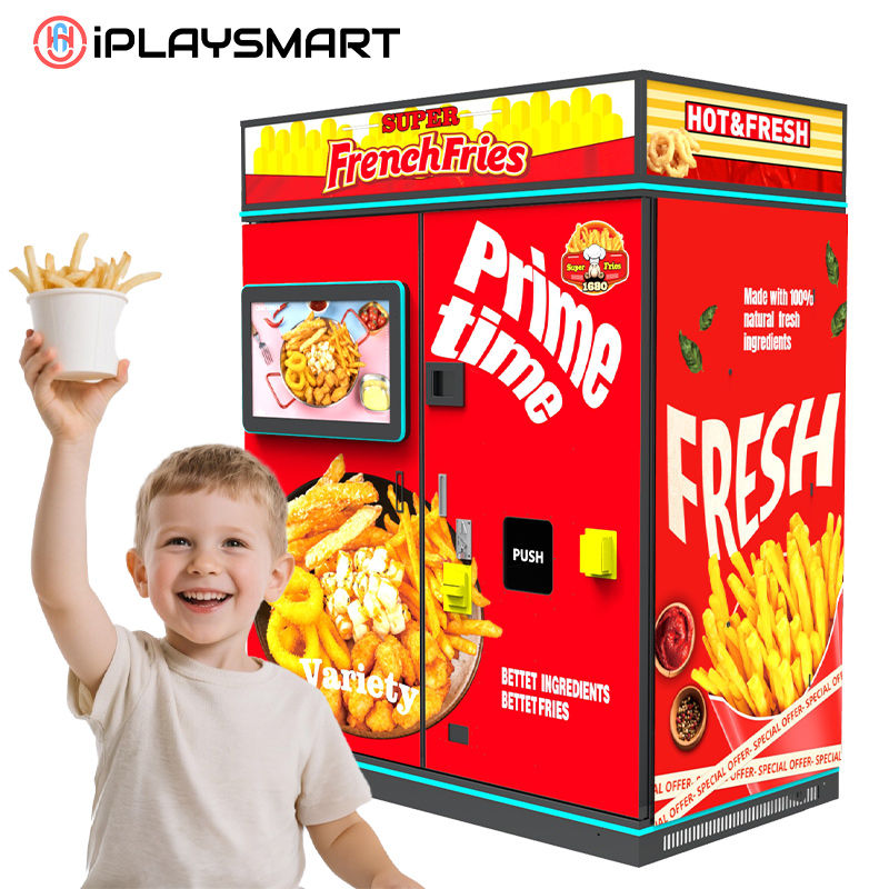 French Fries Vending Machine Fully Automatic 35 Second French Fries Machine Automatic Potato Chips Vending Machine