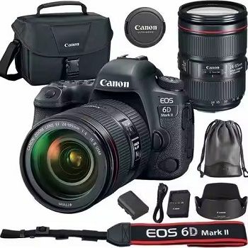 Official Deal = For 6D II DSLR Camera with EF 24-105mm USM Lens