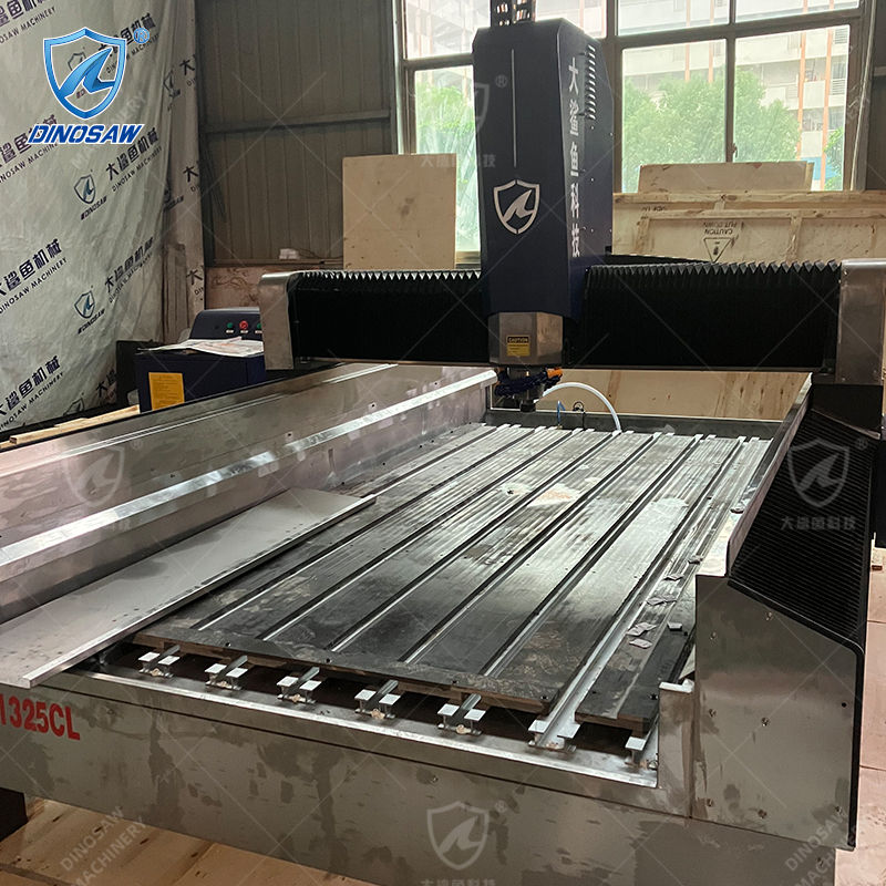 Automatic CNC Stone Engraving Machine for Marble and Granite Carving with Gearbox Bearing PLC Core Components