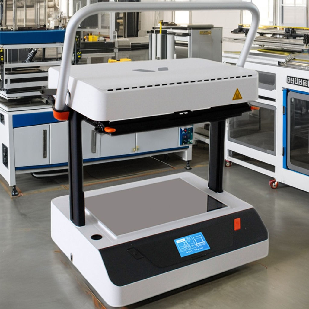 Desktop Vacuum Thermal Blister Machine Small 3D Modeling Machine Hot Pressing Forming Machine Making Various Molds