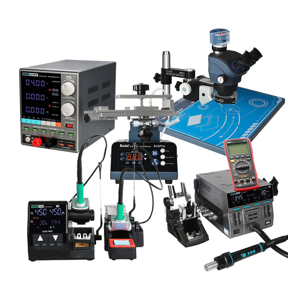 Promotion Kaisi Sugon Advanced Set 7 PCS Phone Repair Equipment for Phone Repair Shop Keeper Professional