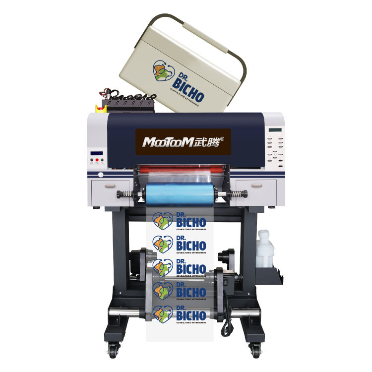 Manufacturer A3 UV Dtf Transfer Ab Film Printer Cold Transfer Sticker Printer Impressora on Glass/Wooden/Plastic