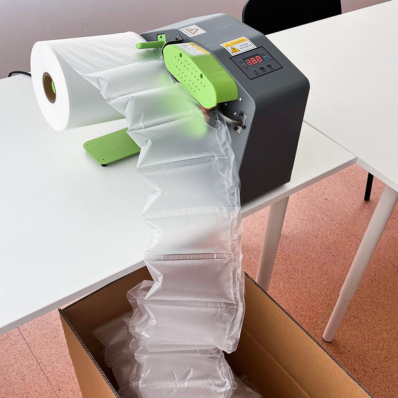 Shipping Airbag Cushion Machine Air Pouch Packaging Machine Air Cushion Maker Machine for Plastic Air Bubble Pillow Film