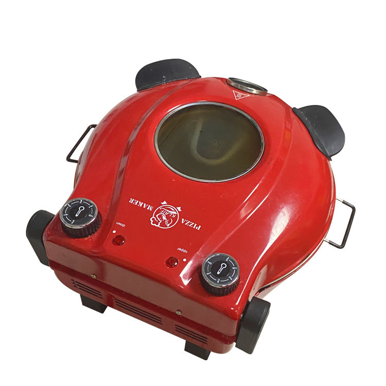 Made in China High Quality Multifunctional Electric Pizza Oven Machine Pizza Maker with Replacement Pan for Home