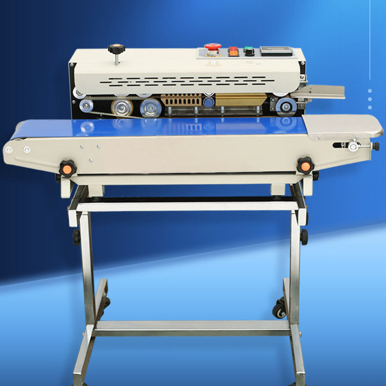 Automatic Plastic Bag Continuous Plastic Bag Heat Sealer Sealing Machine for Aluminum Foil Plastic Bag