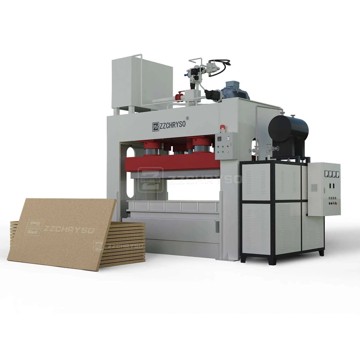 Bamboo Saw Dust Board Hot Press Machine for Sale