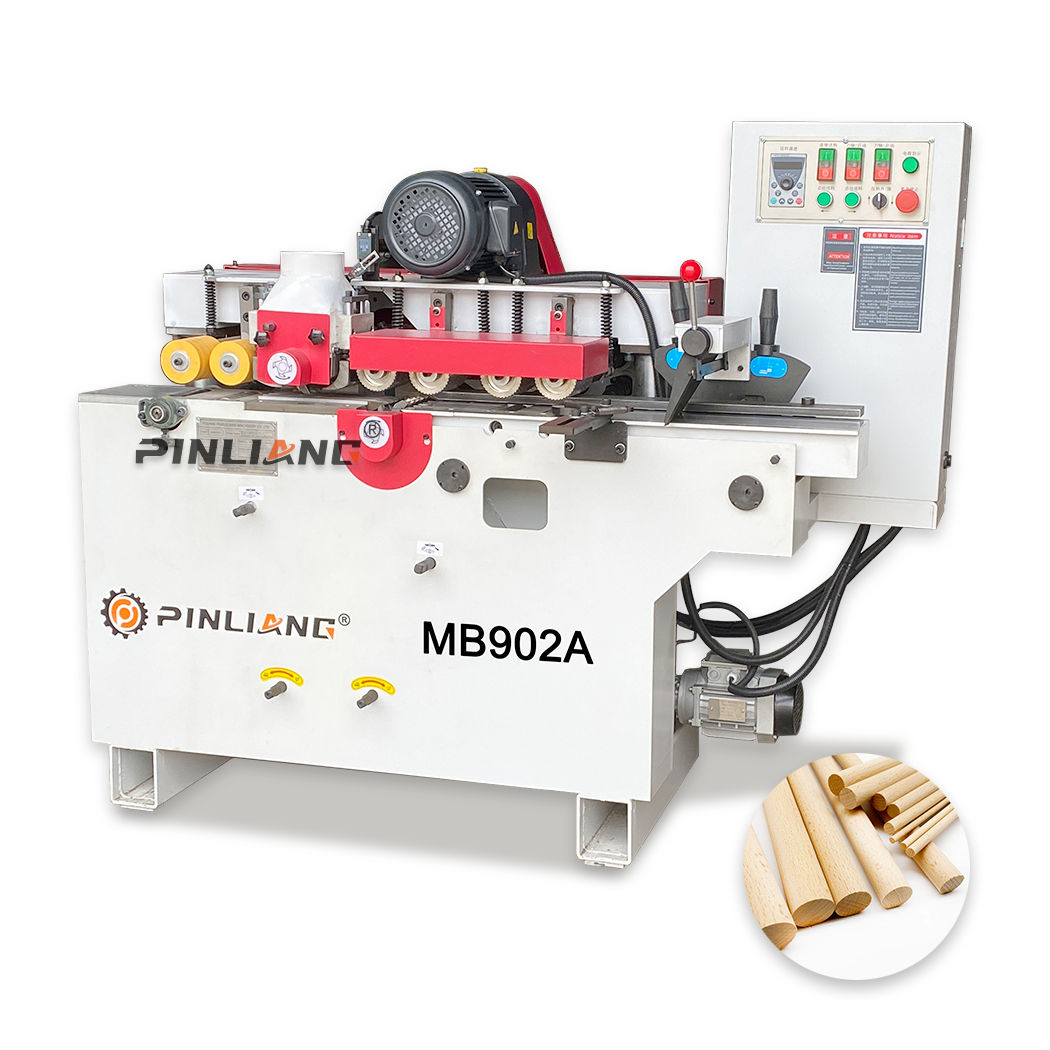 PINLIANG Multi Wood Sticks Round Bar Making Machine Wood Shovel Handle Making Machine