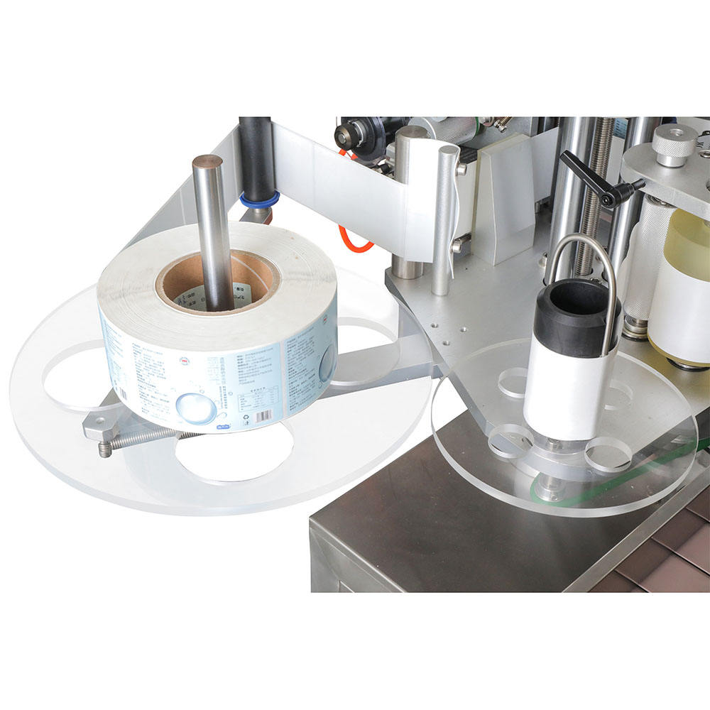 High Speed Fully Automatic Sticker Printing Self-Adhesive Round Bottle Side Labeling Machine