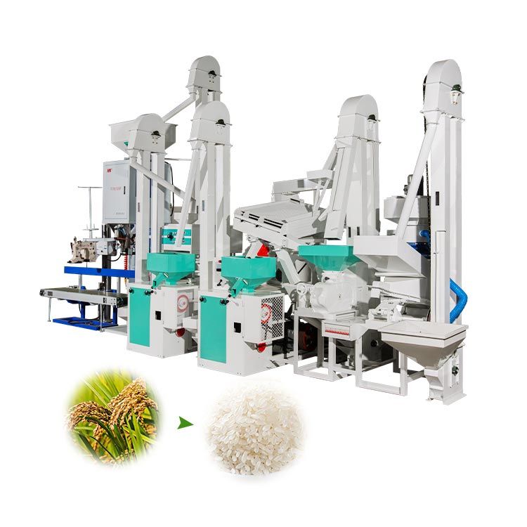 Customized Mini Rice Mill Production Line Milling Machinery for Ghana