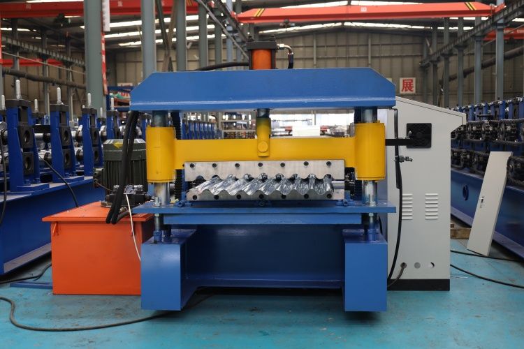 Automatic Cold Steel Corrugated Iron Sheet Roofing Tile Making Roll Forming Machine