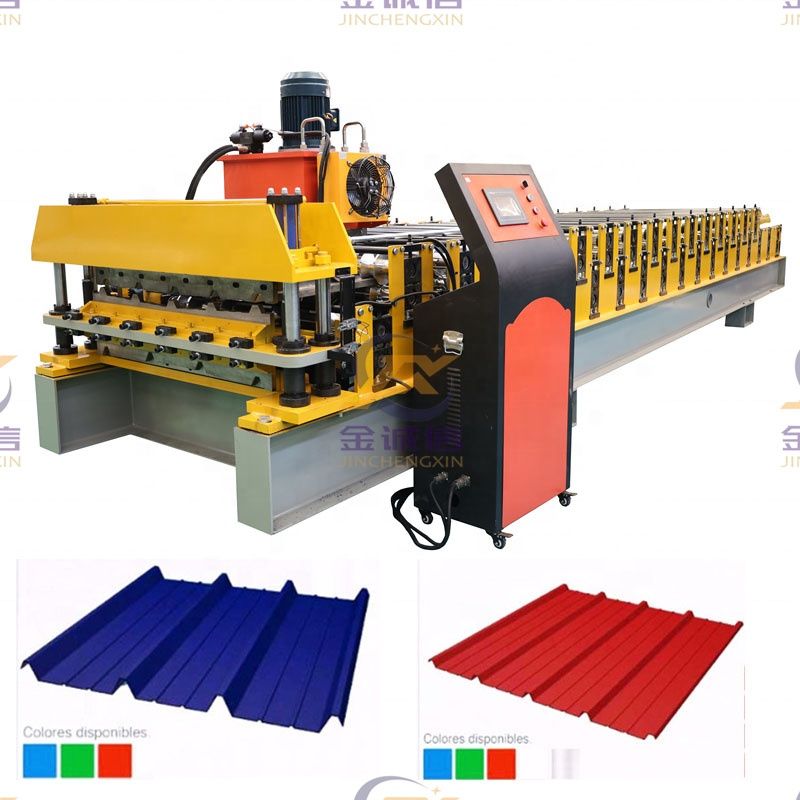 High Quality Double Layer TR4 TR5 Corrugated and Trapezoidal Profile Roofing Sheet Roll Forming Machine