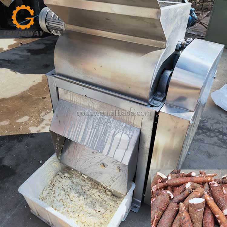 Stainless Steel Cassava Roots Coarse Grating Machine Cassava Grater Machine Grinder