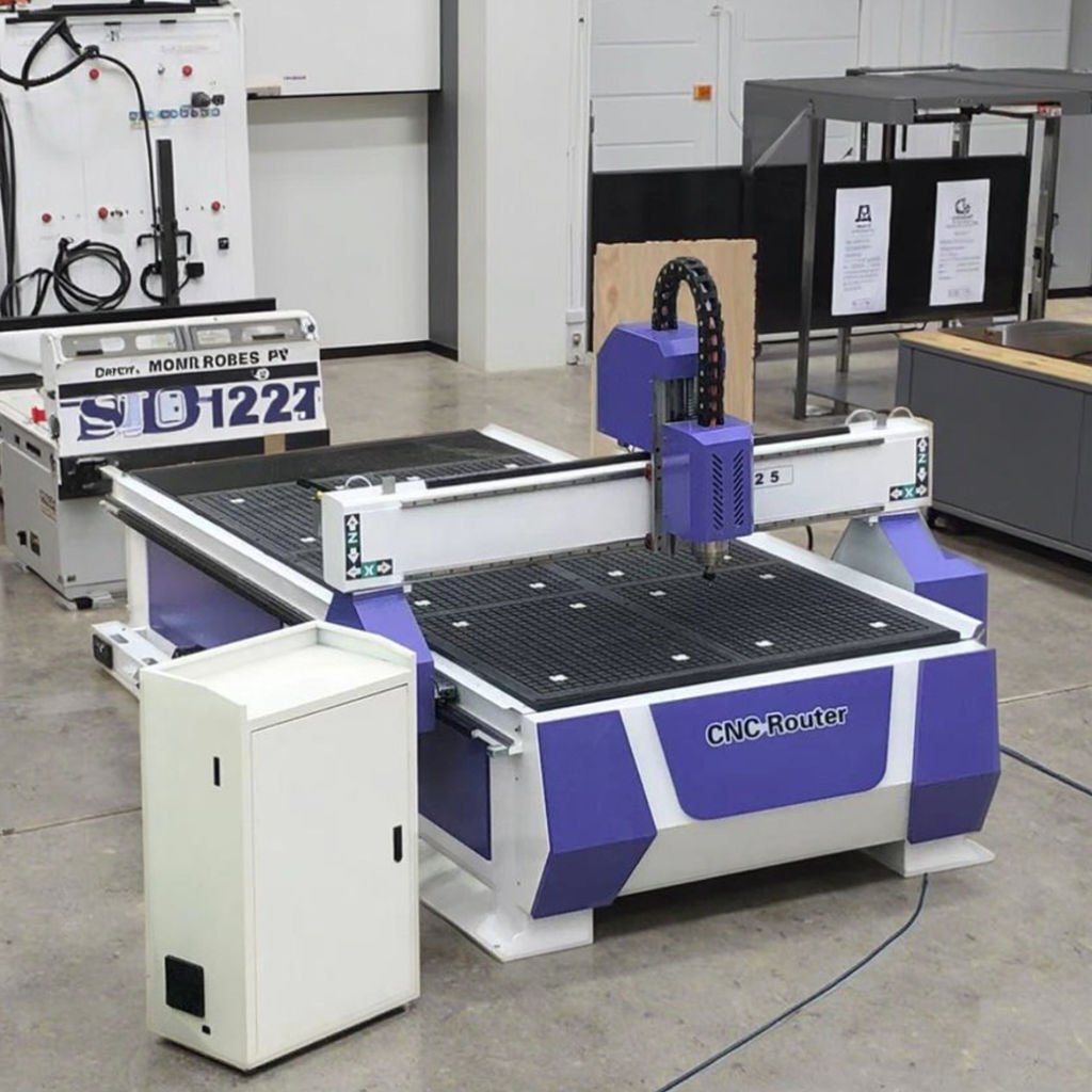 1325 Mini CNC Router for Wood Single Spindle with Easy Operation NC Studio & Mach3 Control Systems Vacuum Table Surface