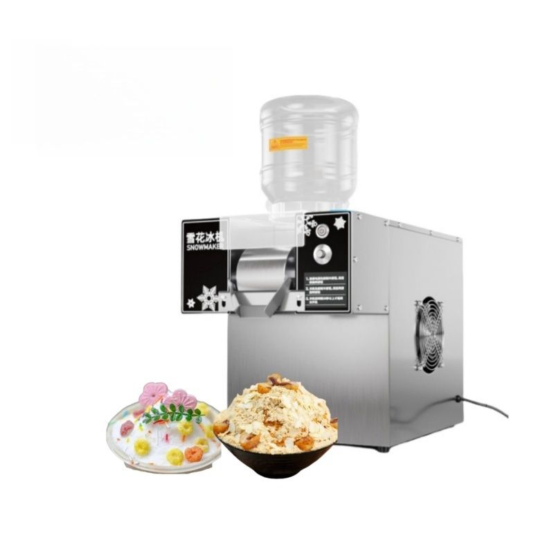 High Capacity Stainless Steel Flake Ice Maker 110V/220V Commercial Use Automatic Capacity Snowflake Ice Machine