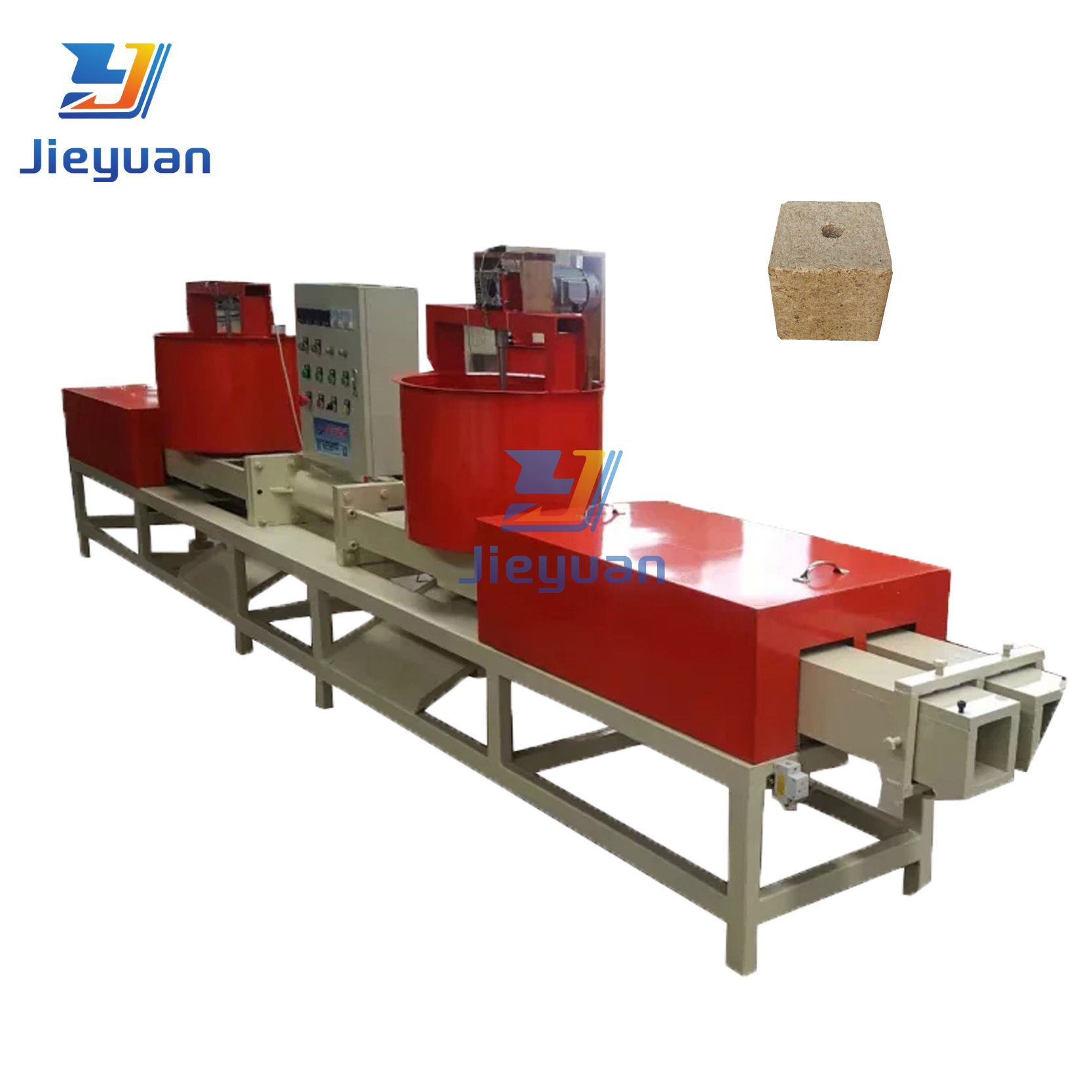 Large Format Heat Press Machine for Wood Board Wood Sawdust Block Press Machine for Making Wooden Pallet