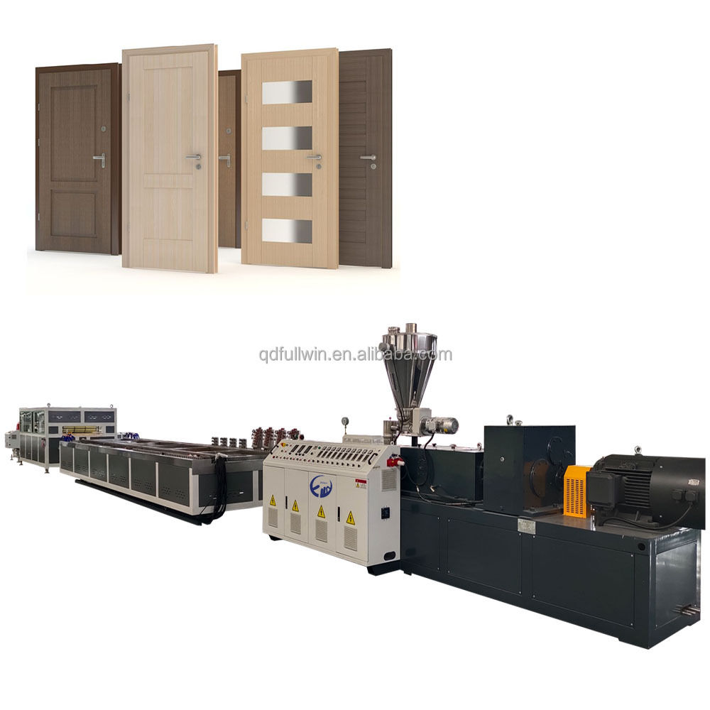 Plastic Wood Sawdust Board Making Machine/WPC PVC Door Production Line