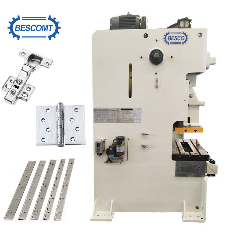 Spring Hinge High Performance Full Automatic Press of Stainless Steel Hinge Production Line , Hinge Making Machine