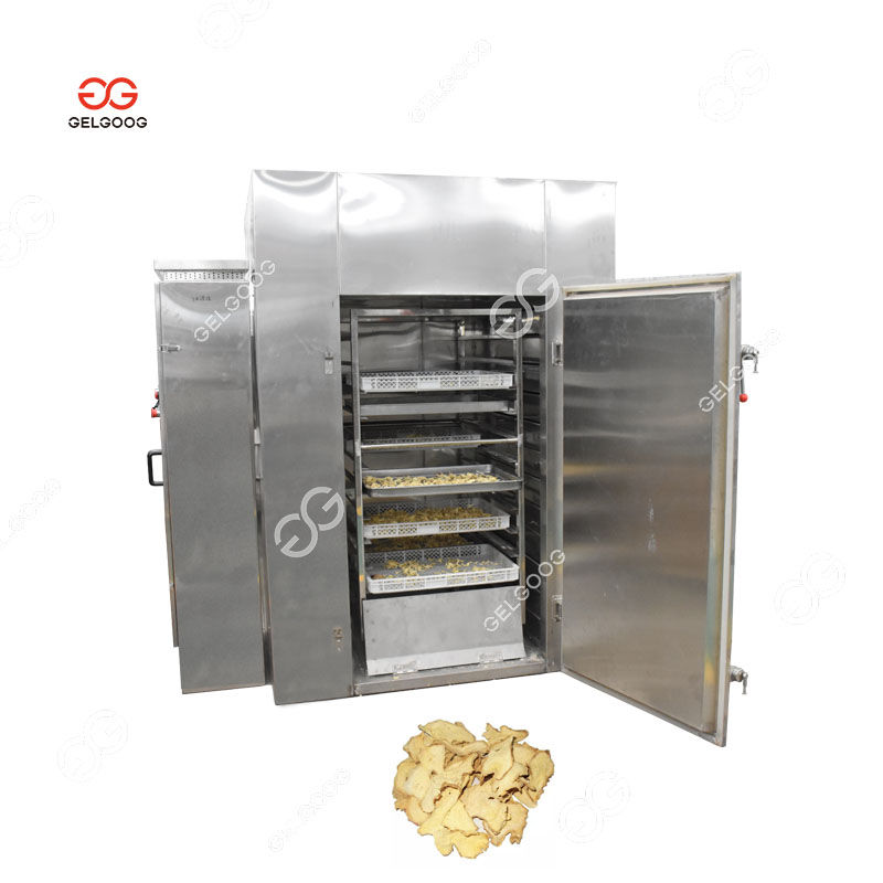 Automatic 500Kg 1Ton Continuous Dryer Garlic Onion Ginger Turmeric Powder Production Line Dried Ginger Powder Price Machine