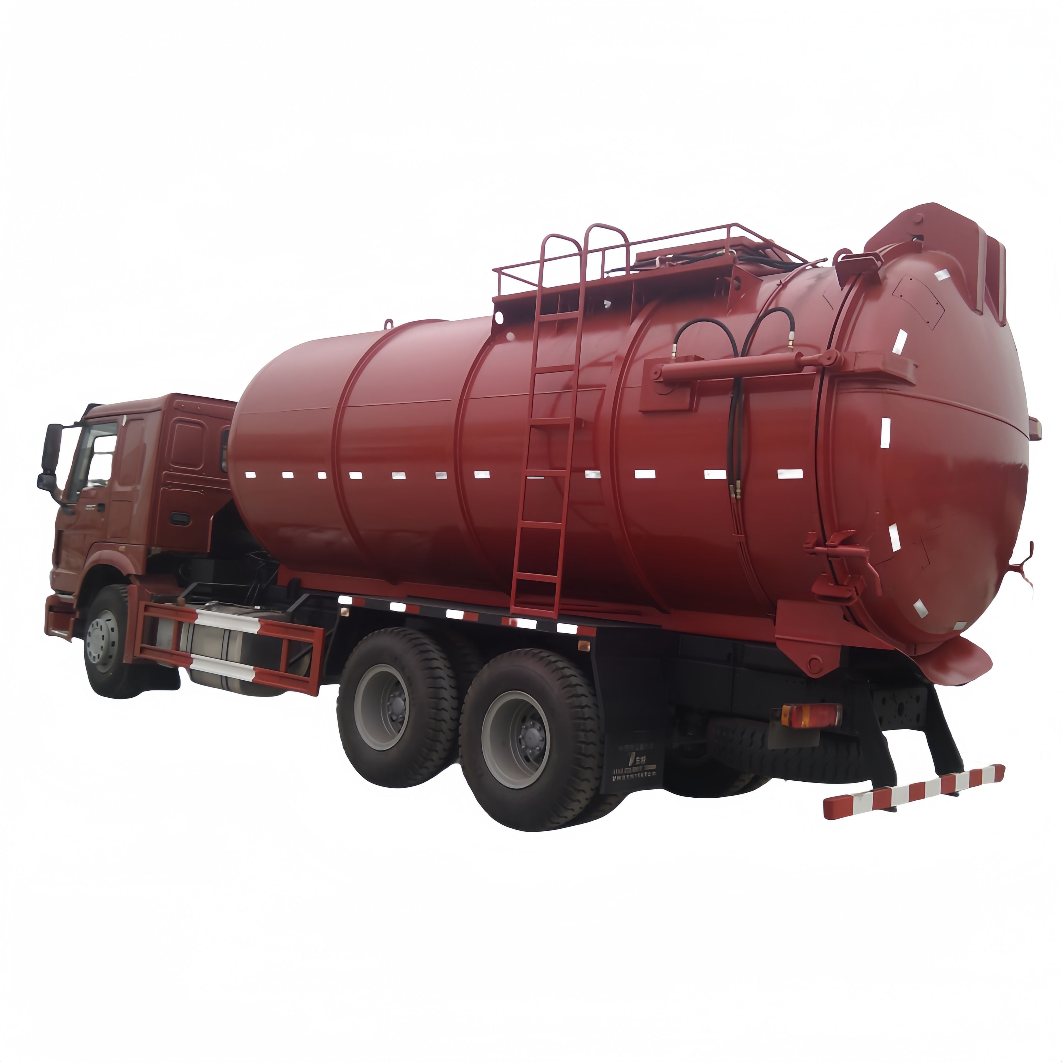Howo Sewage Suction Truck Toilet Waste Vacuum Suction Machine Truck