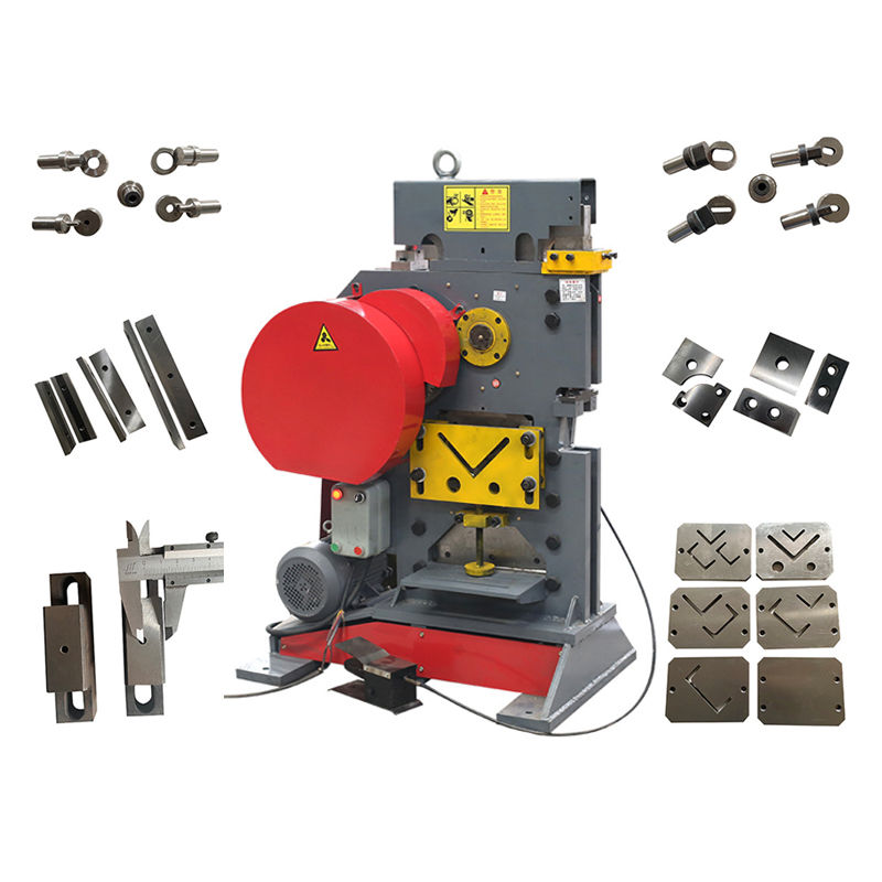 Multi-Function Metal Sheets Automatic Shearing Machine Iron Worker Combine Punching and Shearing Machine Ironworker Tools