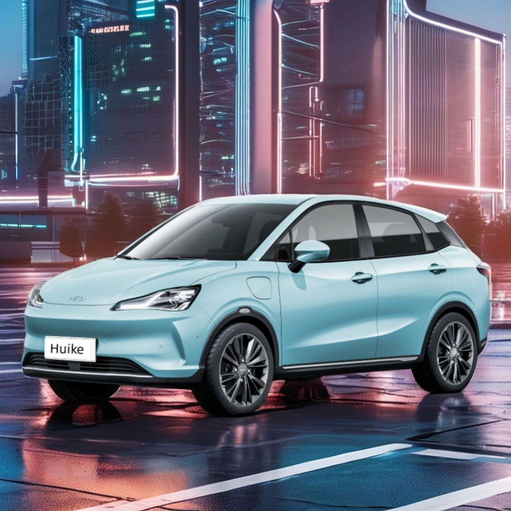 Used 2023 Large Space Hozon Neta V RHD Cars EV SUV Cheap New Energy Vehicles Pure EV Neta V