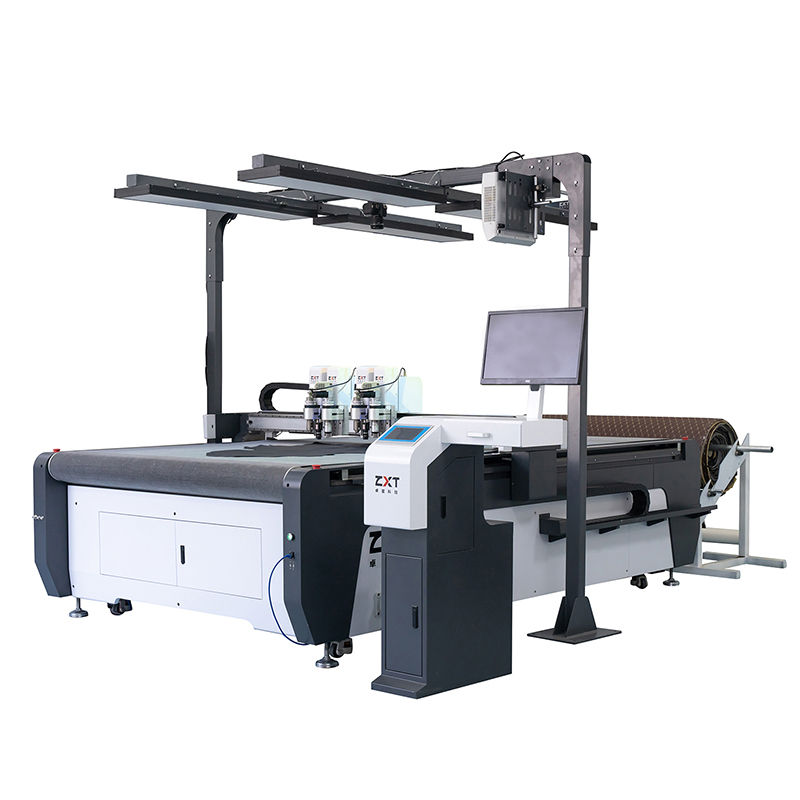 ZXT Accurate Customized Natural Real Leather Cutter Flatbed Digital Cutting Machine Leather Bags Making Machine