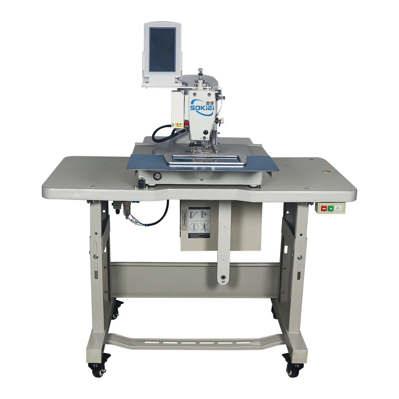 Fully Automatic Industrial Sewing Machine CNC Single Needle Lock Stitch Sewing for Upholstery Suitcase Motor Gear Core