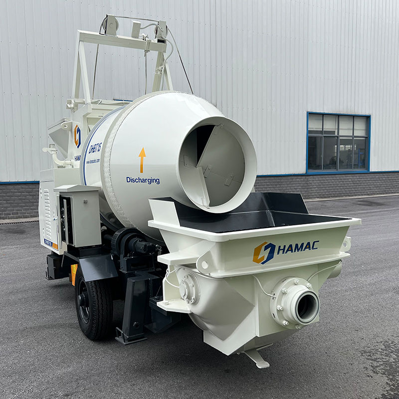 Electrical Concrete Mixer with Pump Cement Machine