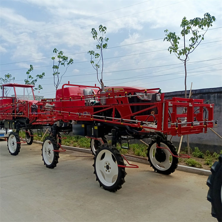 High-clearance Self-propelled Agricultural Pesticide Tractor Mounted Boom Sprayer