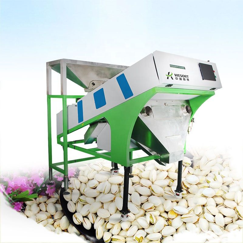 For Cashew Kernel Color & Shape Sorter Machine with >99% Accuracy for Cashew Nut Processing Plant