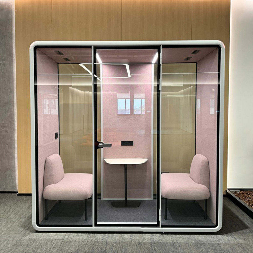 Professional Manufacturer Soundproof Office Room Telephone Booth for Music Acoustic Studio Meeting Pod Private Space