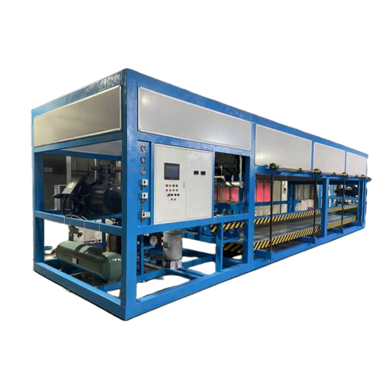 High-Capacity 10T/D Ice Brick Machine Large Scale 10-50kg Block Weight Customizable High-Capacity Product Genre Ice Machines