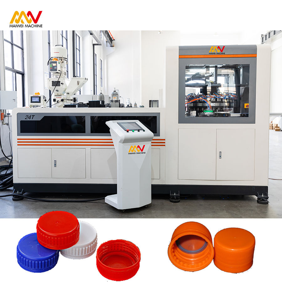 Full Automatic High Speed Bottle Cap Molding Machine for Plastic Caps Production with Compression Technology