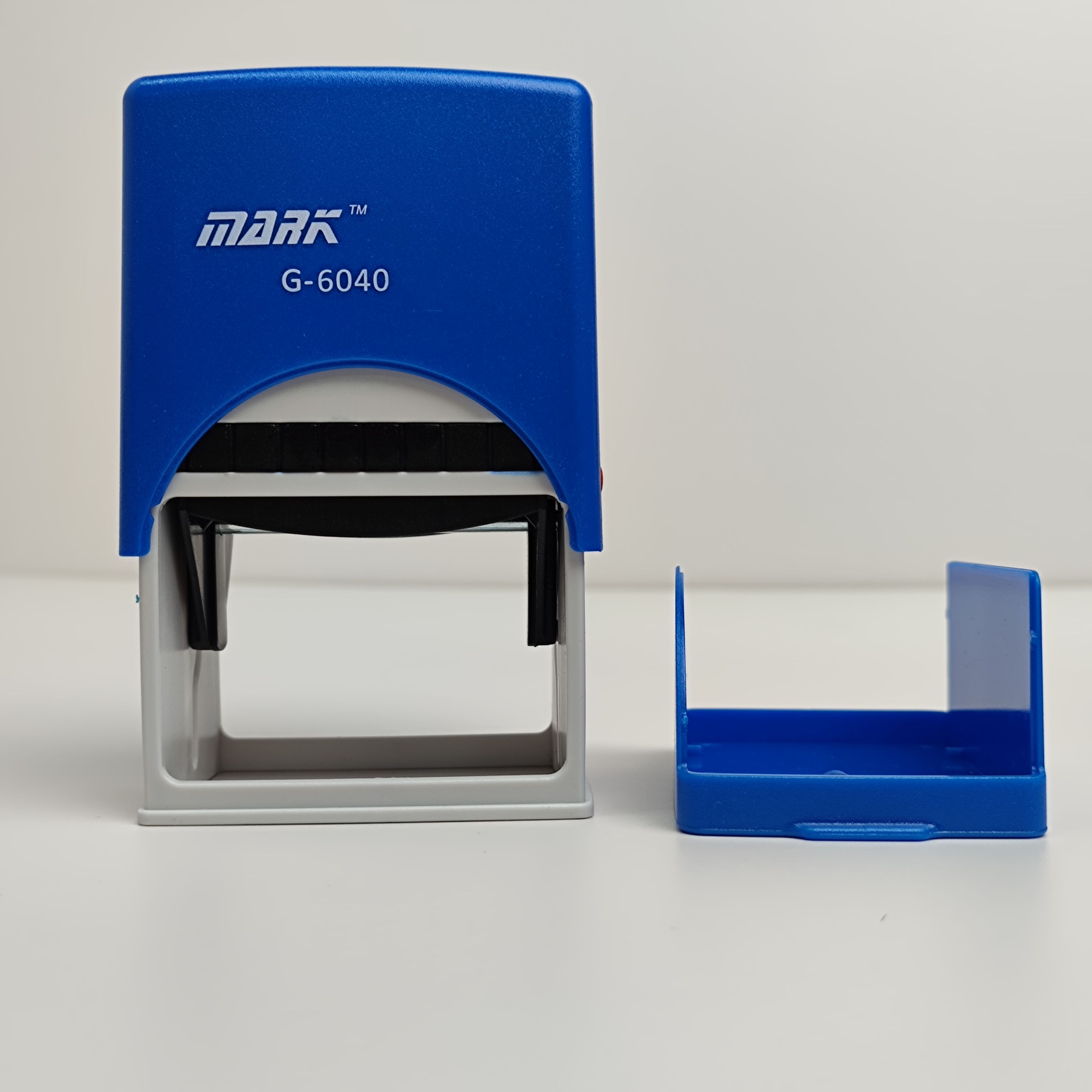 Kojoy Customized Logo Automatic Carimbo Office&school Self Inking Rubber Stamps Inking Blank Maker Plastic Office Stamp