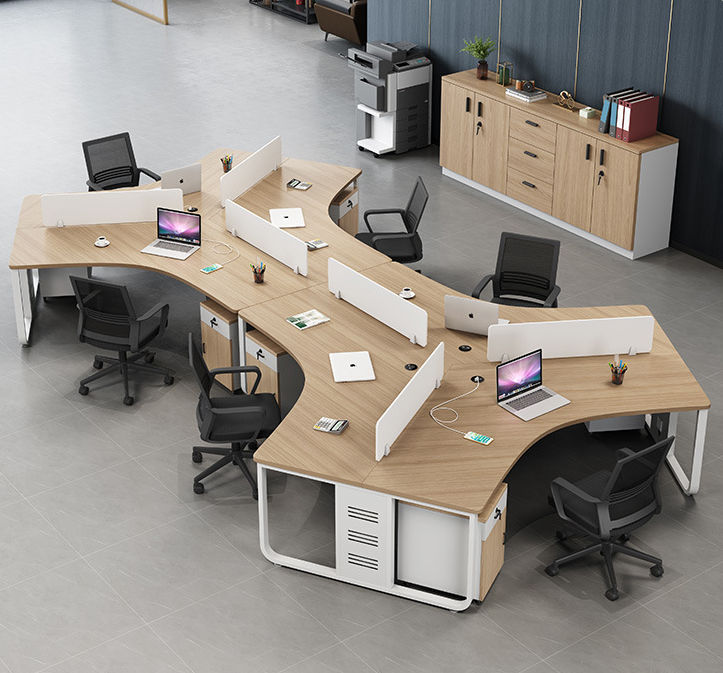Partition Workstation Modern Design Office Furniture Workstation Desk Modular Wholesale Partition Customized Workstation