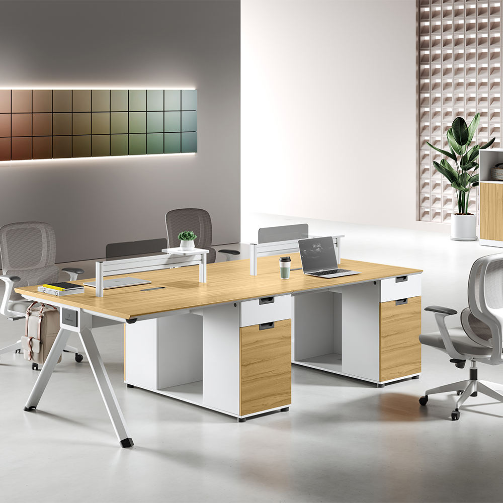 Modern Design Manufacturer Wholesale Price Office Desk Chair Combination Workstations School Office Staff Desk