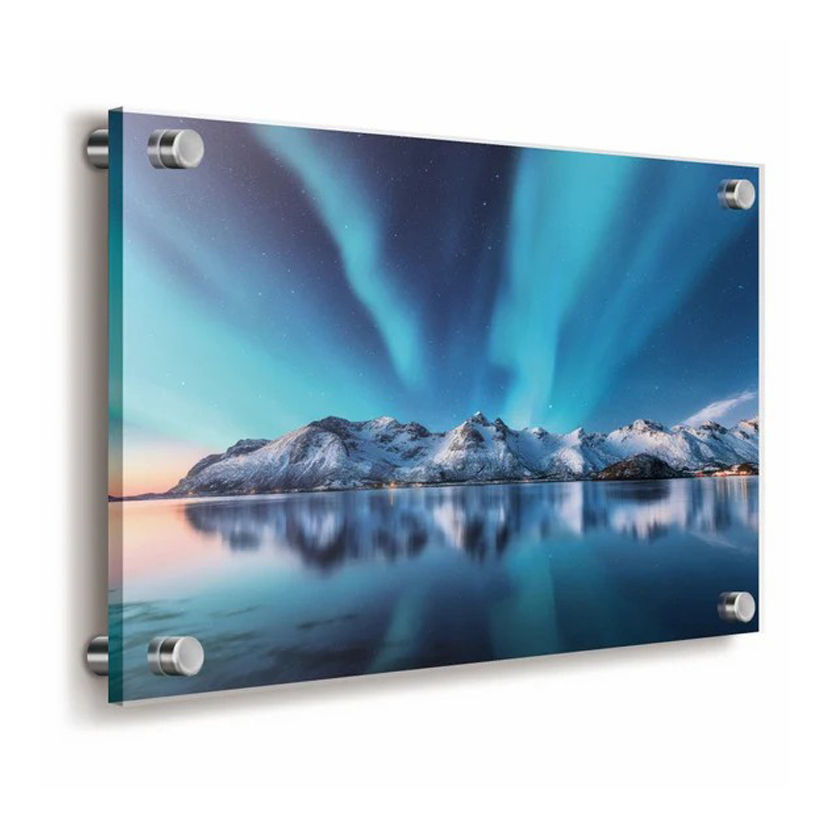 Custom Large Hot Sale Painting Acrylic Photo Prints for Home for Exhibitions Office Decor Acrylic Wall Art by Shape