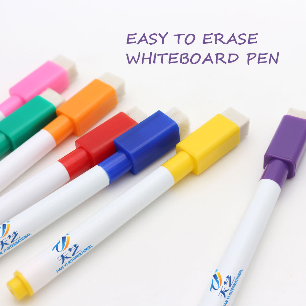 Dry Erase Marker Pen Assorted Colored Marker Pen Whiteboard Erase Marker for School and Office