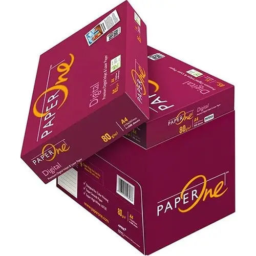 Paperone A4 Paper Standard Brightness 102-104 Printing Papers A4 500 Sheets 80gsm Photo Copy Papers A4 for Office and Home Use