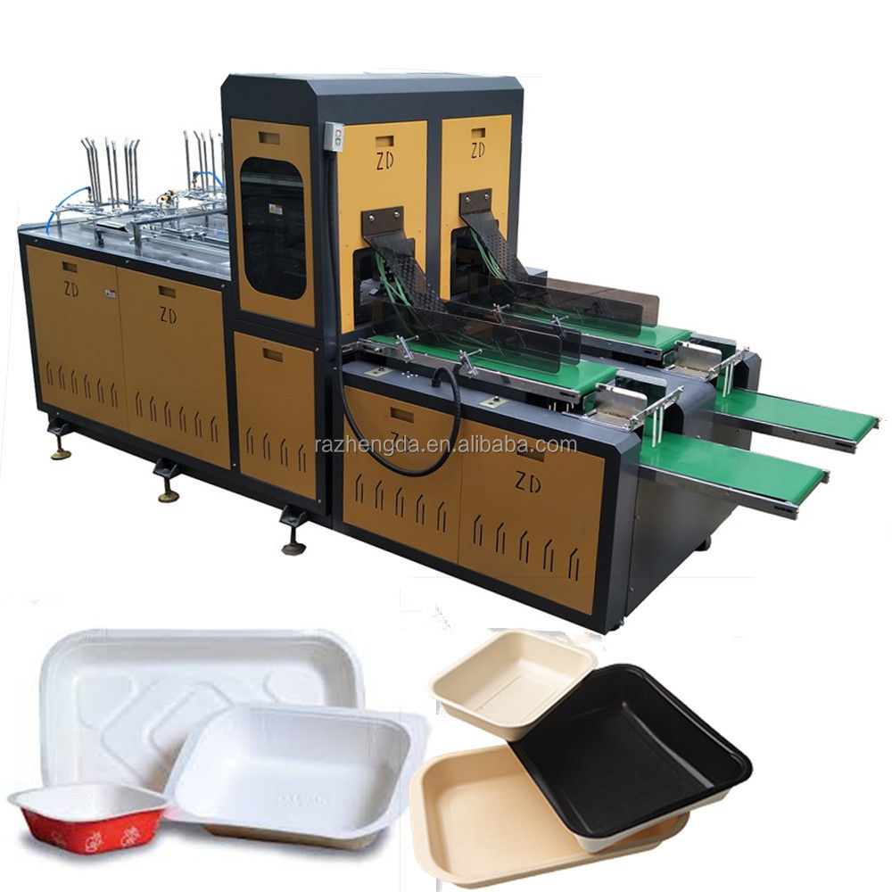 Automatic Paper Plates Manufacturing Machine Cost/Disposable Paper Dish Making Machine