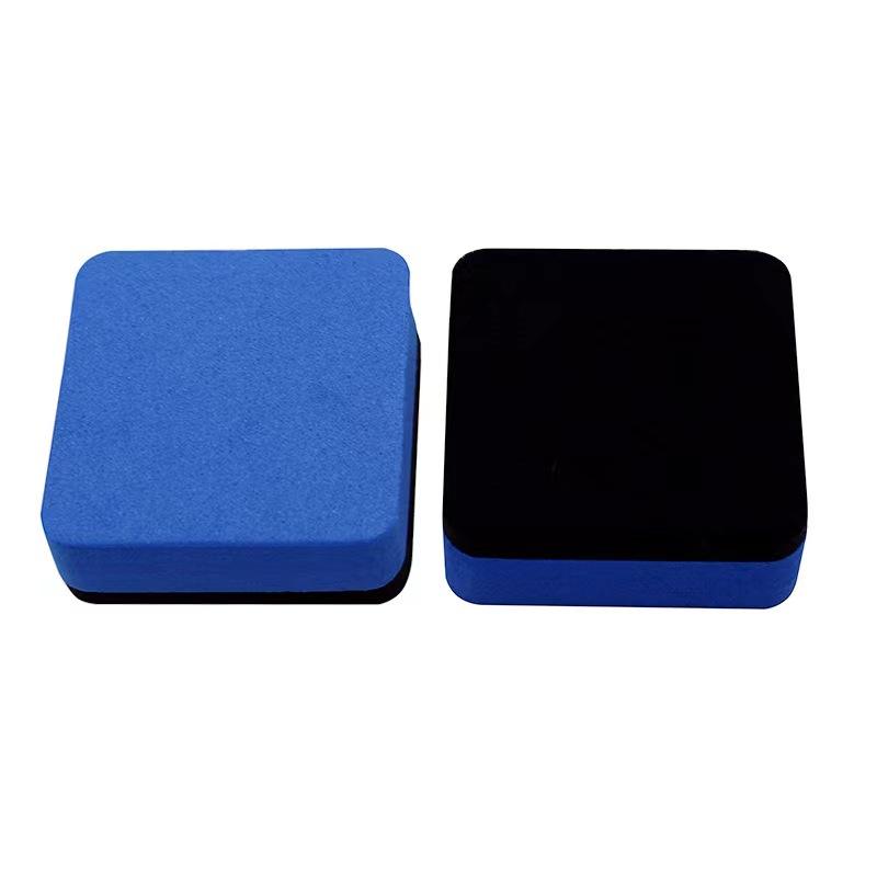 5*5*2cm Square Small Size Customized Logo Dry Erase EVA Magnetic Felt Whiteboard Eraser Duster